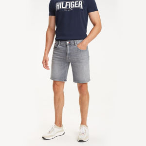 Tommy Hilfiger pánské šedé džínové šortky